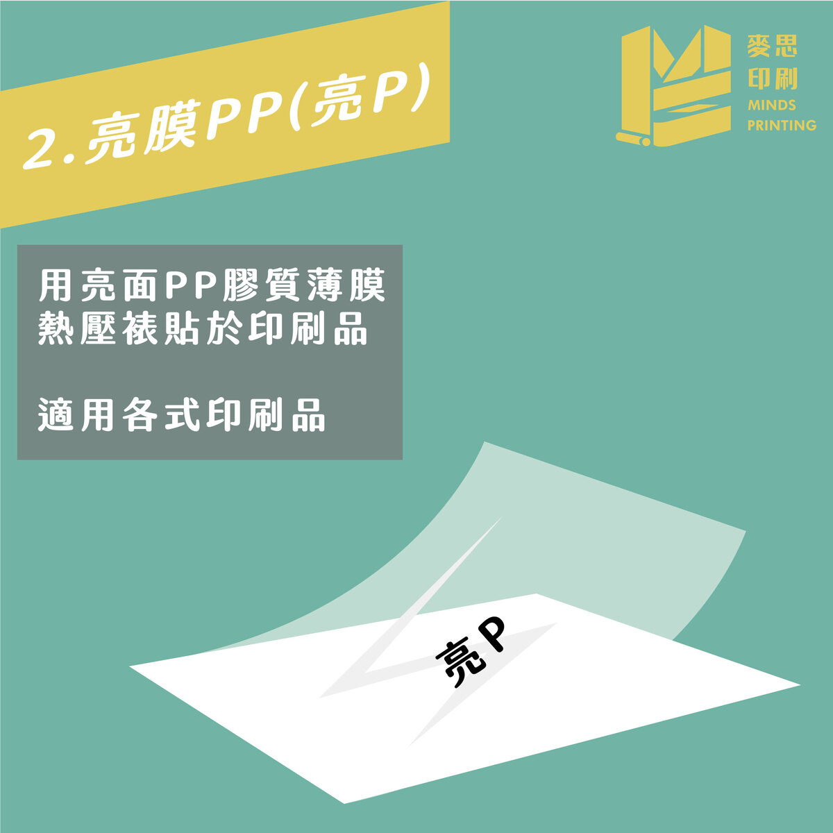 上光&局部上光差在哪？帶你來認識兩種上光知識－亮膜PP(亮P)