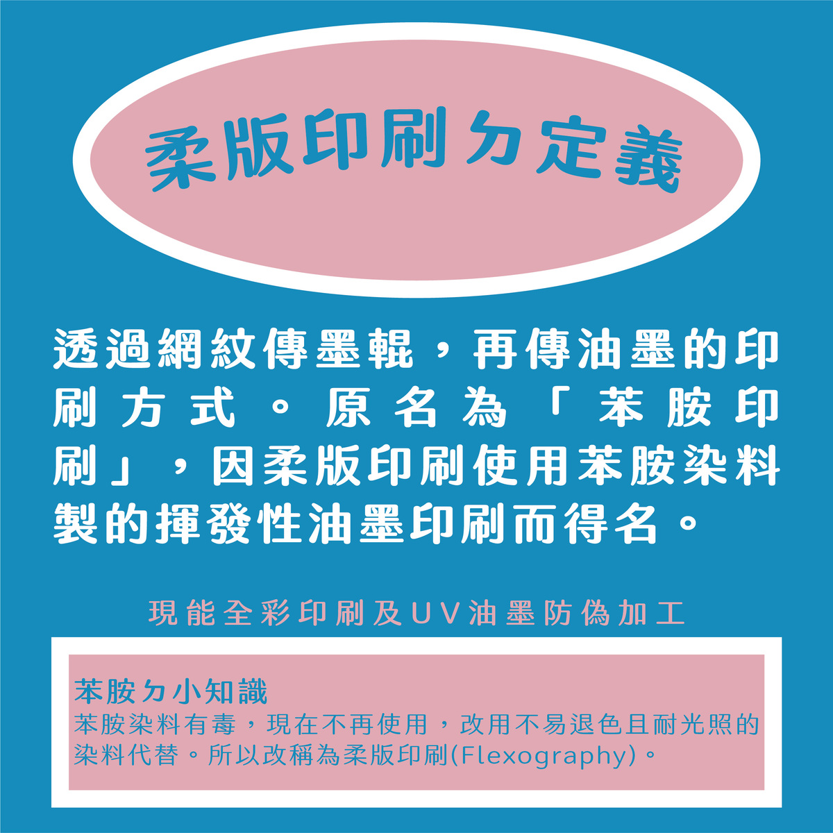 效益高、省成本、應用範圍超大的印方刷式什麼？介紹柔版印刷報你知！－柔版印刷的定義