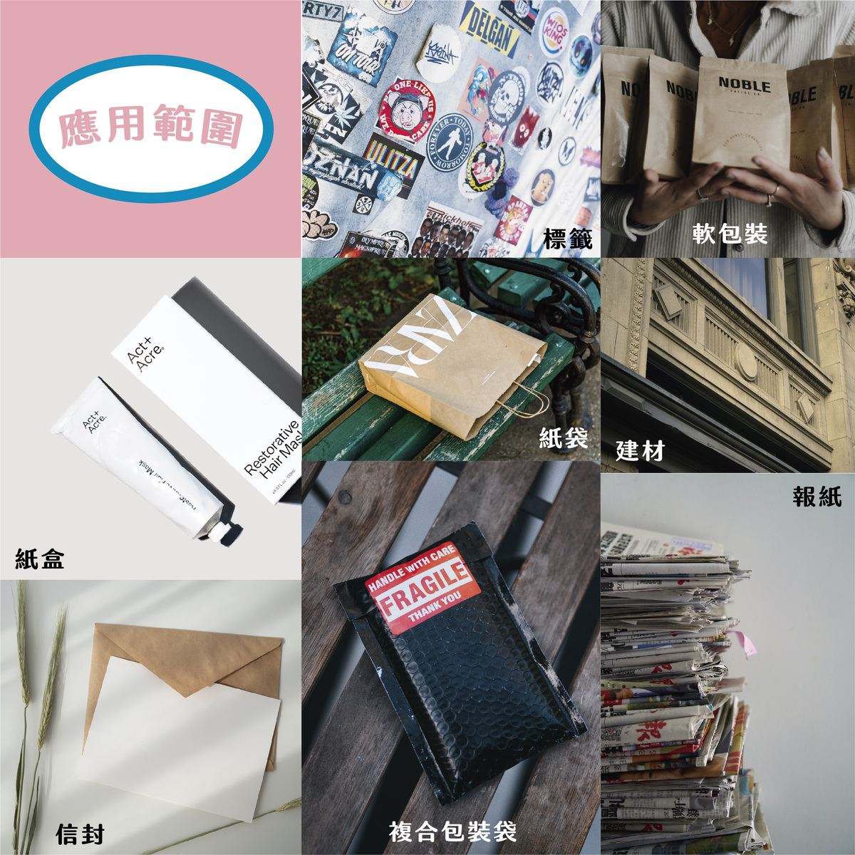效益高、省成本、應用範圍超大的印方刷式什麼?介紹柔版印刷報你知!-應用範圍