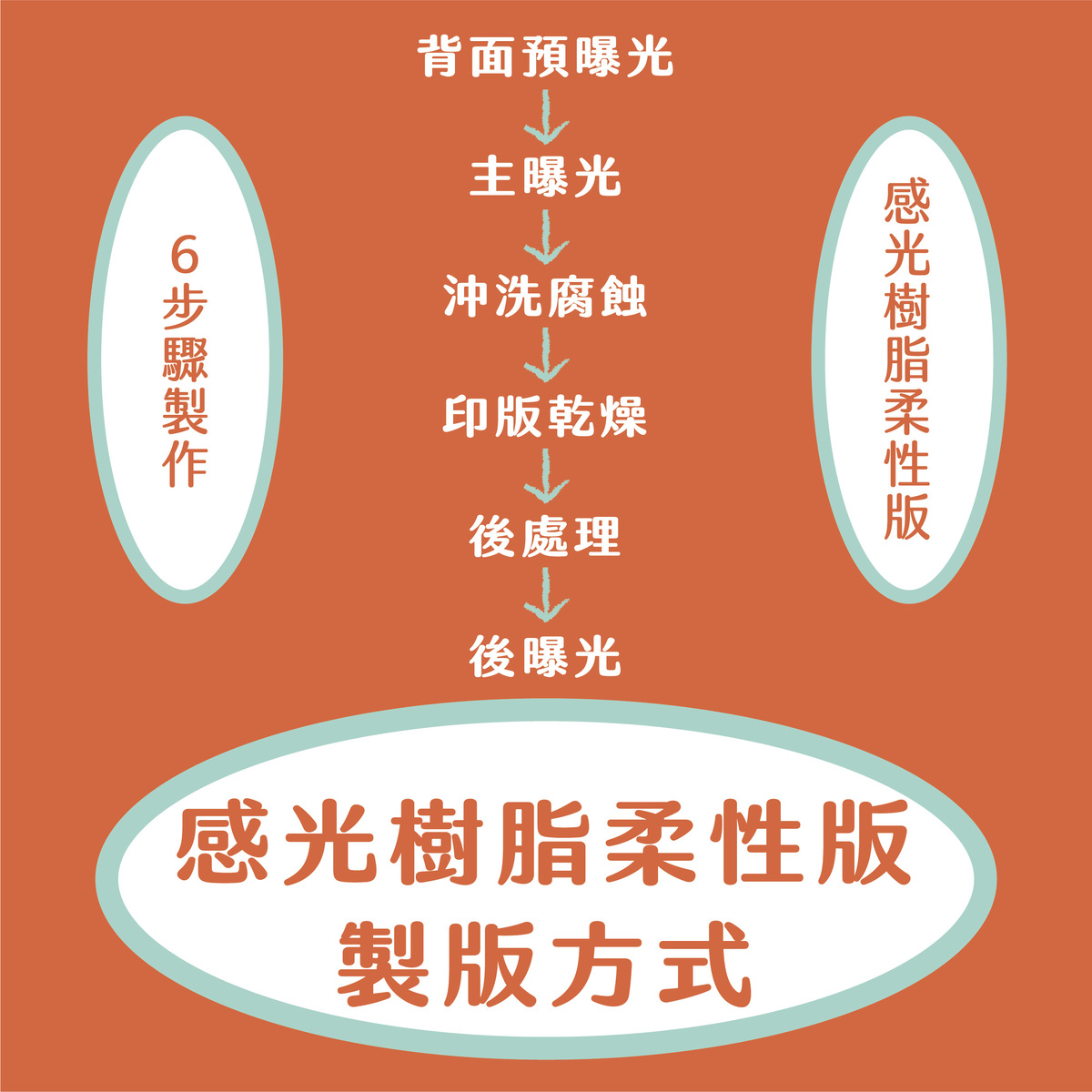 柔版印刷の製版工藝：傳統&數位的差異，整理給你知！－感光樹脂柔性版製版方式