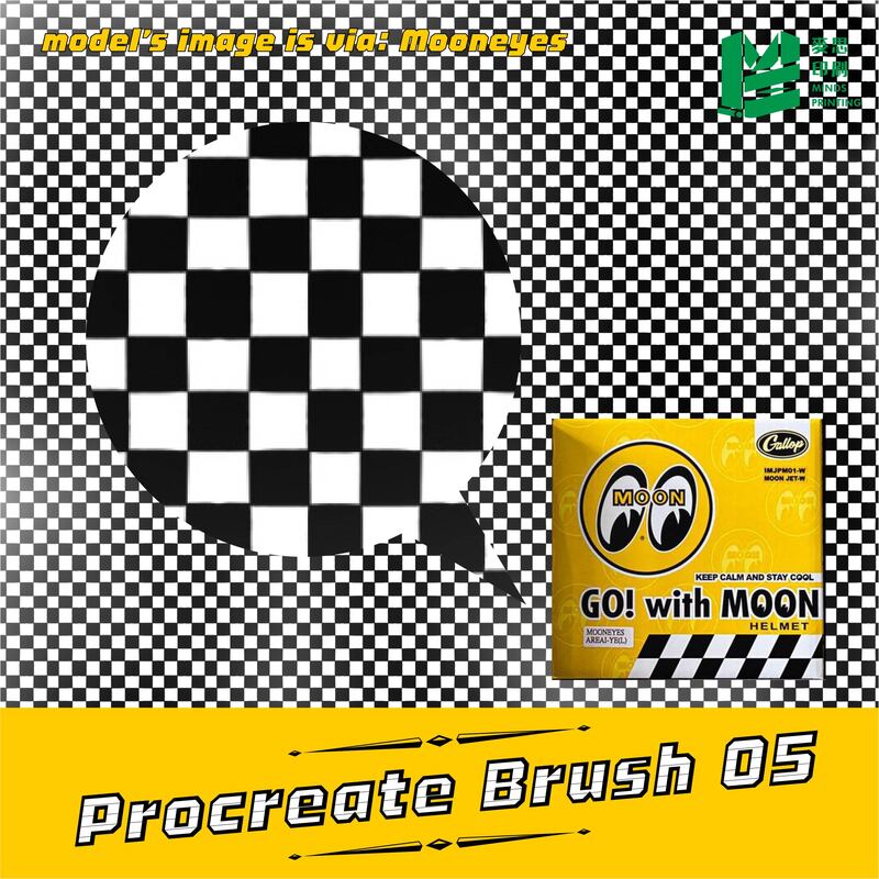 Procreate Brush|對復古的8種想像-Procreate Brush 05