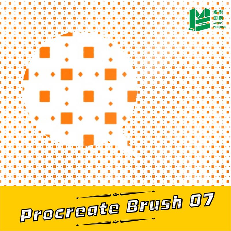Procreate Brush｜對復古的8種想像－Procreate Brush 07