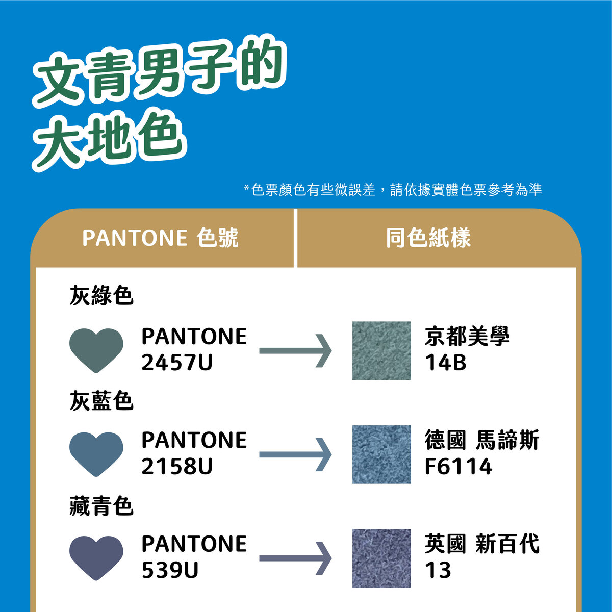 男生最愛3種色系有哪些？－文青男子的大地色2