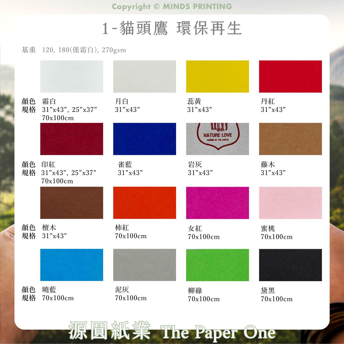 帶你認識5家紙廠的「100%環保再生紙」-源圓紙業 貓頭鷹環保再生紙