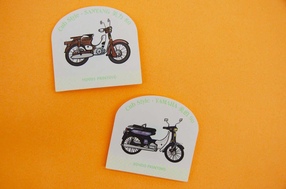 【禮贈品印刷】Vintage Motorcycle for Ride Free 13-23