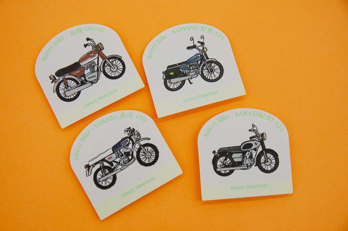 【禮贈品印刷】Vintage Motorcycle for Ride Free 13-25