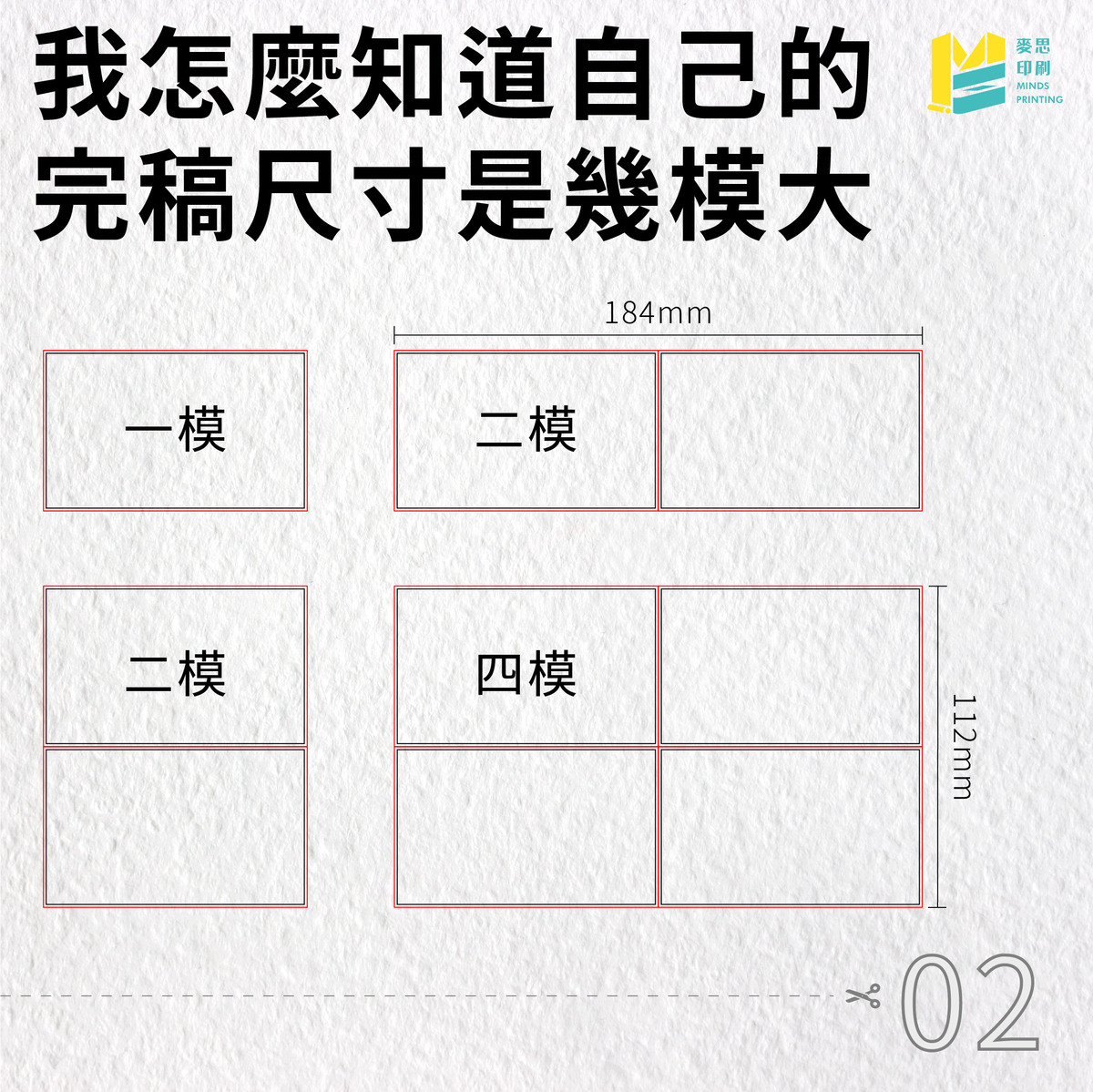 你的名片幾模大？印刷常聽到的模數你知多少－我怎麼知道自己的完稿尺寸是幾模大？