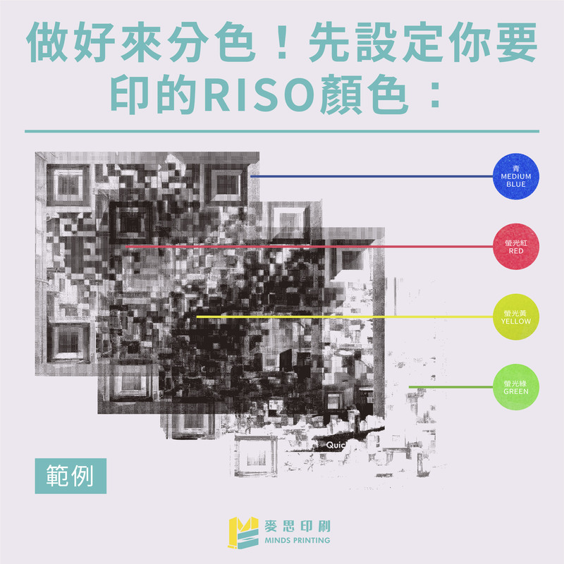 【RISO特輯】四色疊印的 RISO 藝術 QR code 怎麼做-步驟一