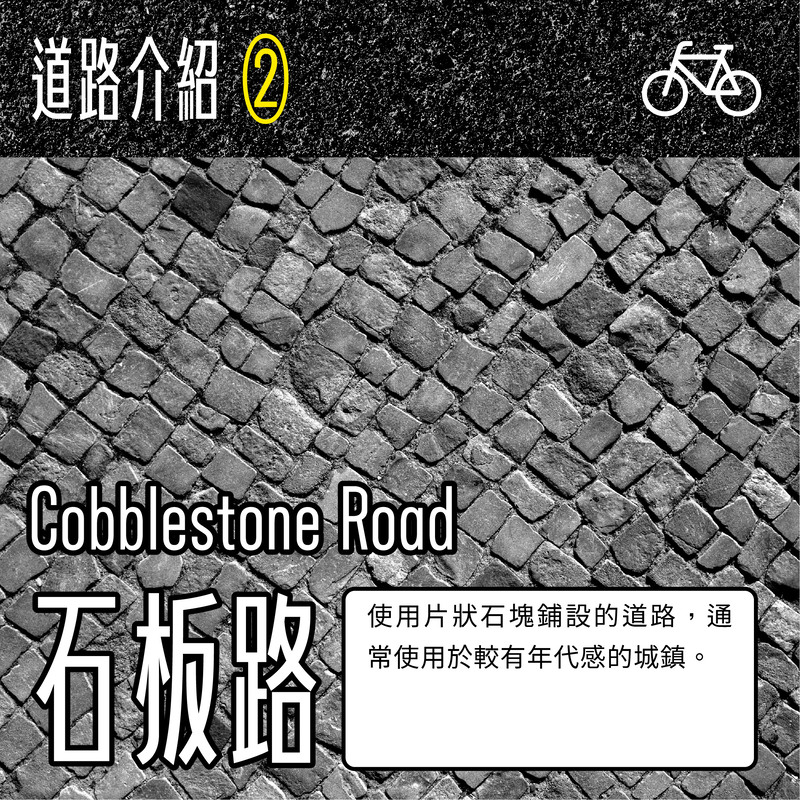 【Procreate筆刷】世界各國的道路材質6款-2 石板路