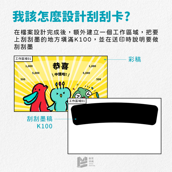 刮刮刮的樂趣：教你做刮刮卡印刷！_我該怎麼設計刮刮卡