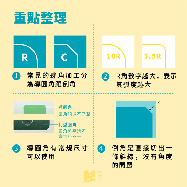 邊邊角角的眉角：倒角與導圓角_重點整理