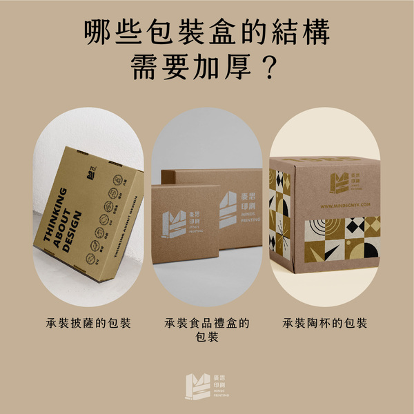 包裝設計入門（三）：第一次印彩盒就成功！_哪些包裝盒的結構需要加厚？