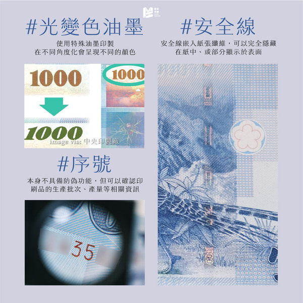 本文僅分享知識，不鼓勵大家複製：防偽印刷簡介 - 防偽應用說明 03