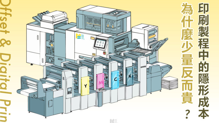 為什麼少量反而貴？印刷製程中的隱形成本 - COVER