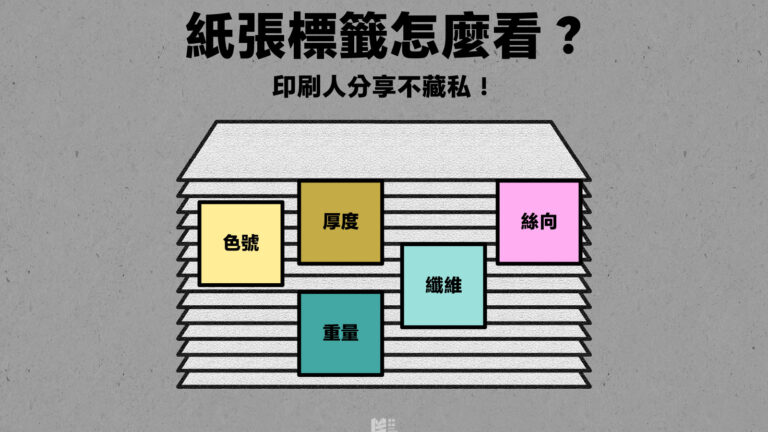 紙張標籤怎麼看？印刷人分享不藏私！ — COVER
