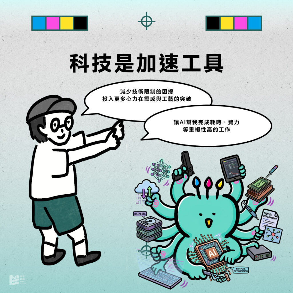 被當成敵人的得力助手，AI - 科技是加速工具