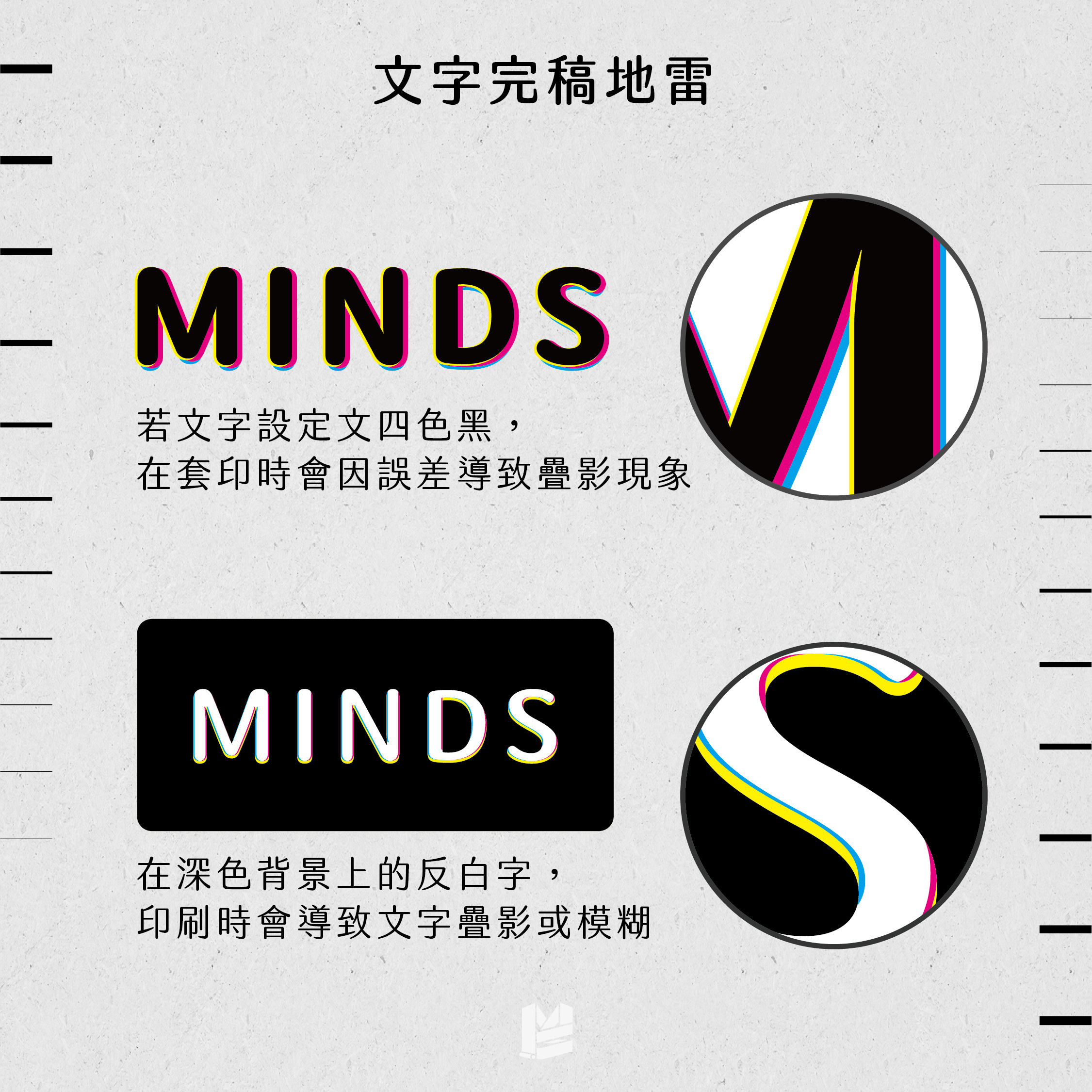 別讓小字影響閱讀：印刷字級與尺寸設定指南－文字完稿地雷